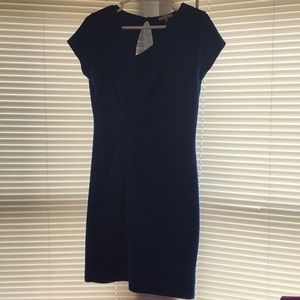 Blue cocktail dress